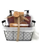 Wholesale - 5PC BLACK TEA BATH SET, UPC: 810002204067